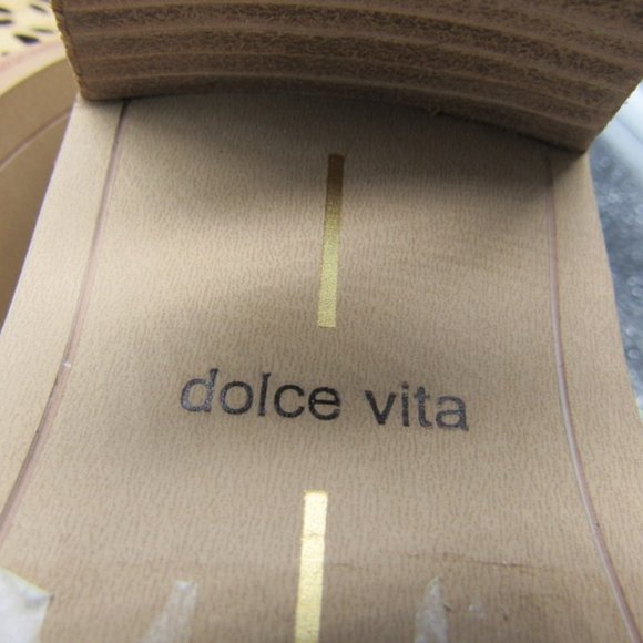 DOLCE VITA LEOPARD PRINT BOOTS.   DYED COW HAIR.  SIZE 7.  NIB - Picture 9 of 10